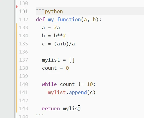 Python Toggle Comments