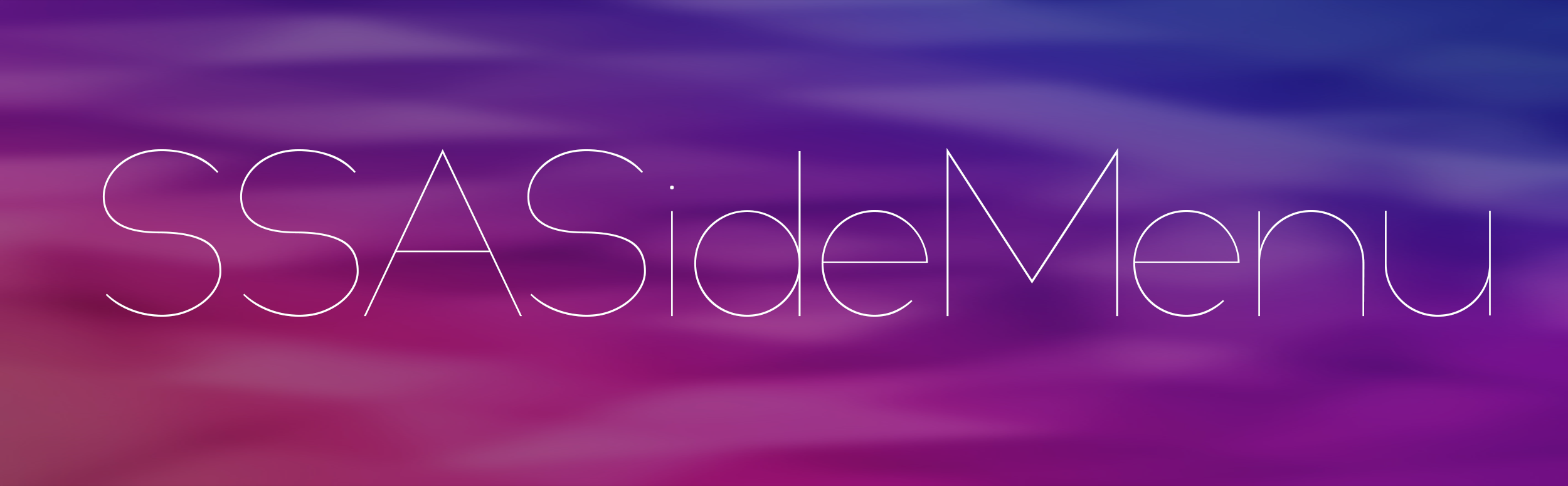 SSASideMenu