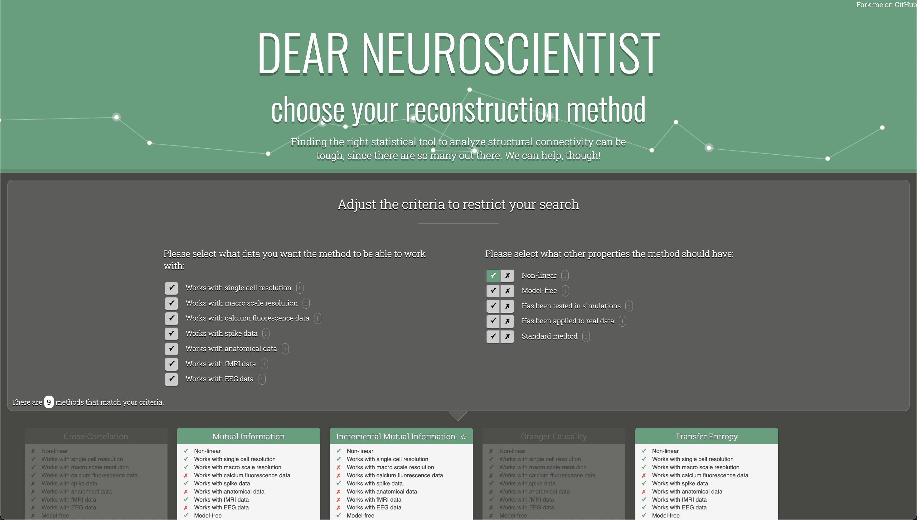 network reconstruction app screenshot2