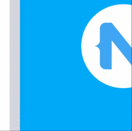Android animated circle demo video