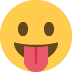 Face with tongue 😛