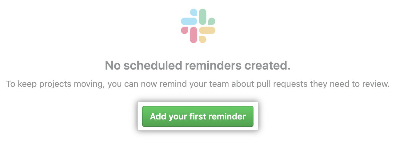 Add reminder button