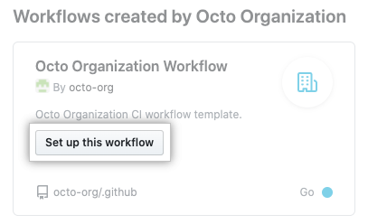 Einrichten dieses Workflows
