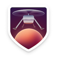 Mars 2020 Helicopter Contributor badge icon