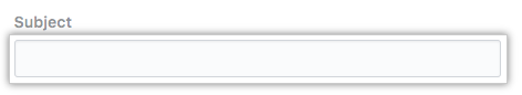 Subject field