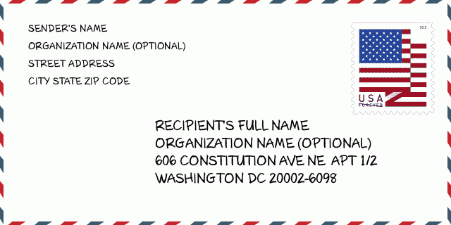 ZIP Code: 20002-6098