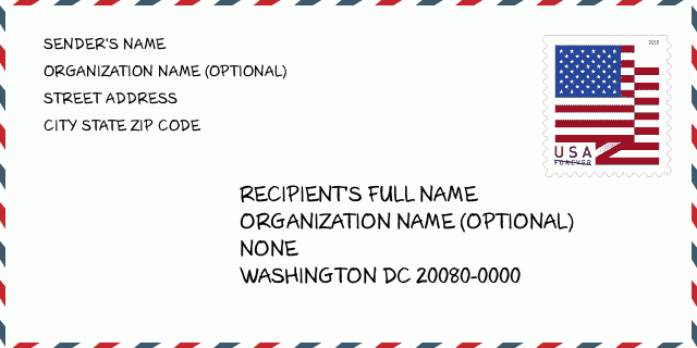 ZIP Code: 20080