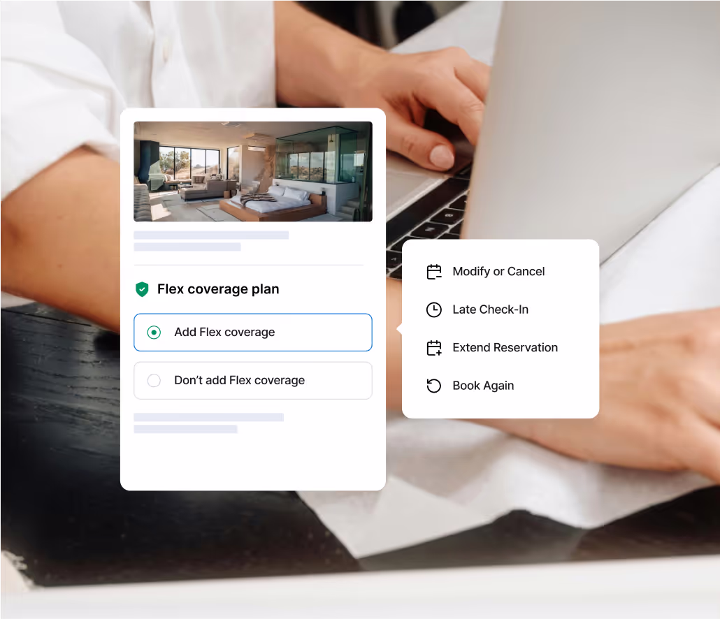 flex pro - modify or cancel a booking