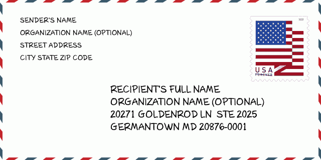 ZIP Code: 20876