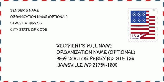 ZIP Code: 21754